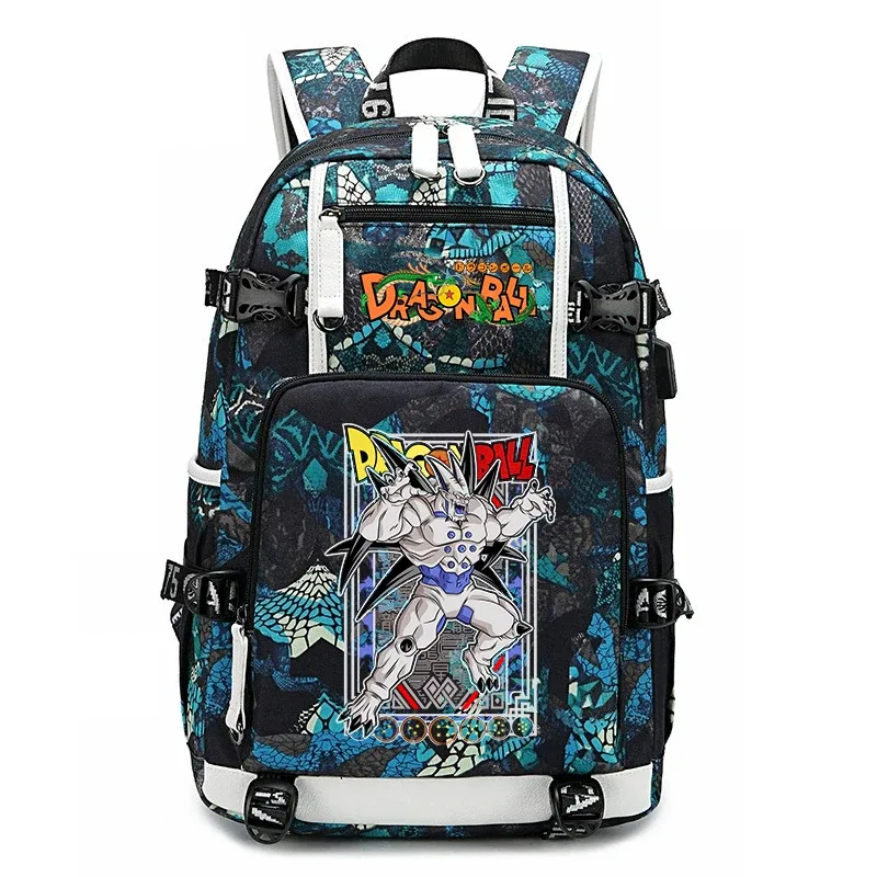 sac à dos pour étudiants avec imprimé dragon ball z, grande capacité, sac à dos décontracté pour enfants, adolescents, garçons et filles, pour l'école et les voyages
