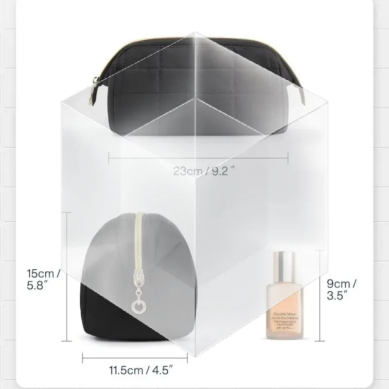 sac de voyage cosmétique de grande capacité avec rangement extensible pour une organisation facile