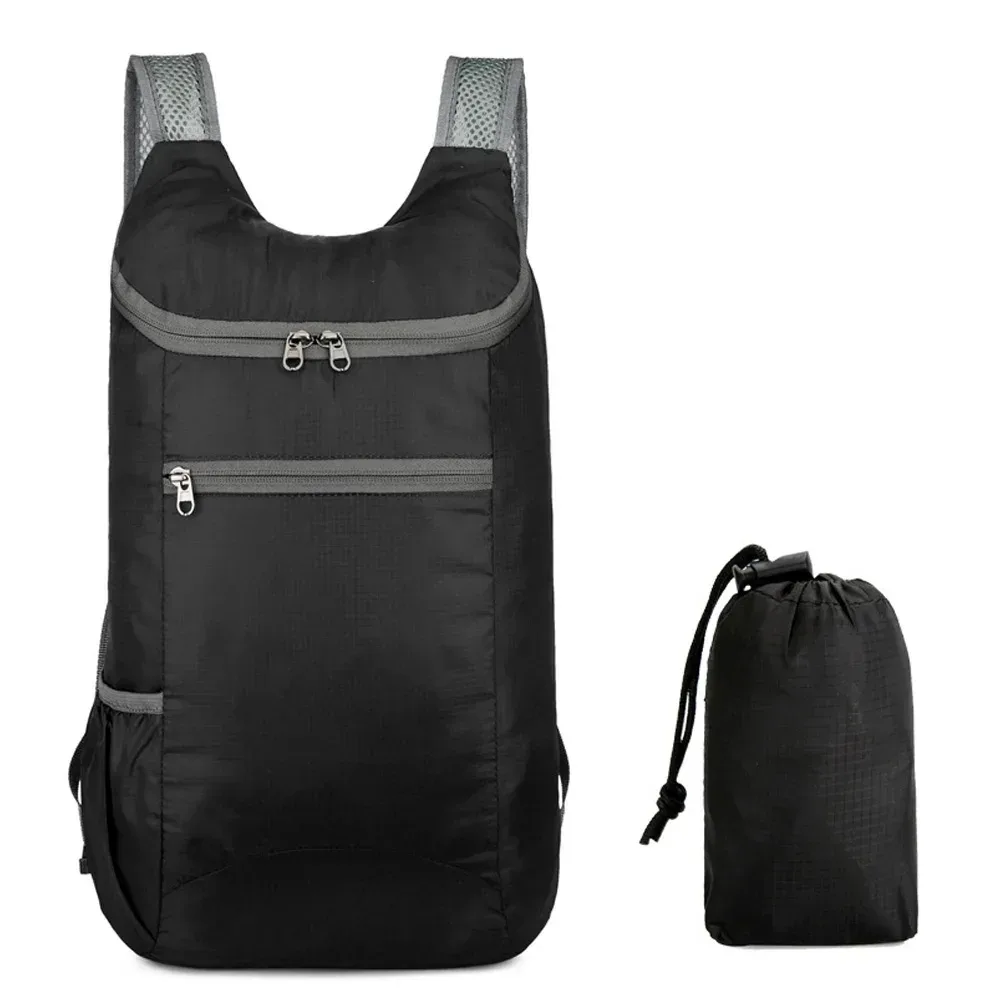 sac à dos de voyage pliable pour hommes et femmes, sacs à dos de plein air, sac de peau de rangement, sacs de sport pour femmes, imperméable, léger, sac à dos de randonnée, nouveau