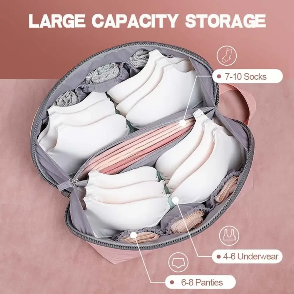 sac de rangement multifonctionnel pour sous-vêtements, sac de voyage pour vêtements, soutien-gorge et chaussettes, sac de lavage pour articles cosmétiques portables pour femmes