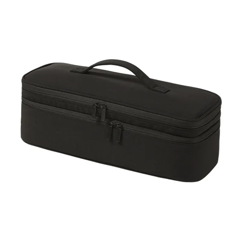 sac de rangement pour sèche-cheveux de grande capacité, étui de voyage anti-poussière, pochette de rangement multi-poches pour sèche-cheveux dyson