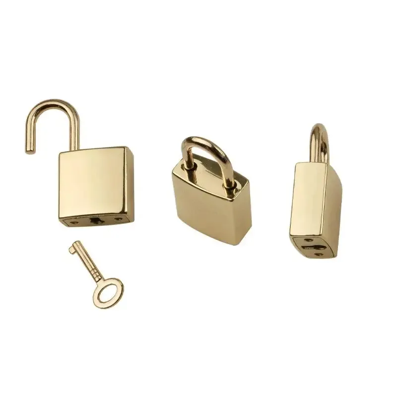 mini cadenas en métal de haute qualité avec clé pour coffret à bijoux, boîte de rangement, journal intime, livre, valise, sac - ensemble de cadenas.