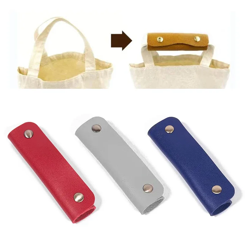 sangle pour housse de protection de valise, sangle initiée, coussretours de poignée, accessoires de sac en cuir, poignée de sac à bagages, remplacement rond