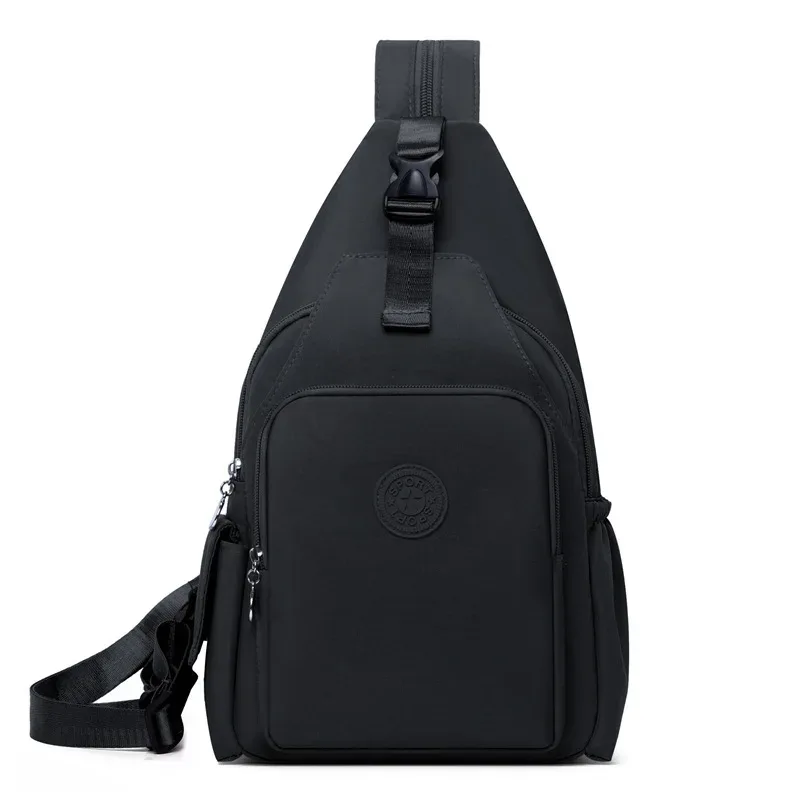 en vente voyage en plein air 2025 nouveau multifonctionnel décontracté grande capacité oxford tissu poitrine sac léger double sacs à bandoulière