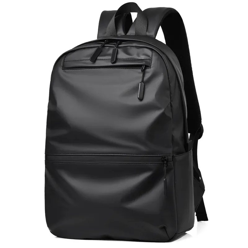 Nouveau sac à dos à la mode de grande capacité pour ordinateurs portables, fabricant, taille moyenne en gros noir gris bleu