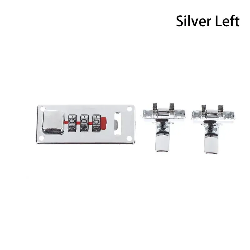 serrure à combinaison à 3 chiffres 65*29mm, verrou à code sans clé pour boîte à bijoux en bois, serrure fixe pour valise, quincaillerie de verrous codés