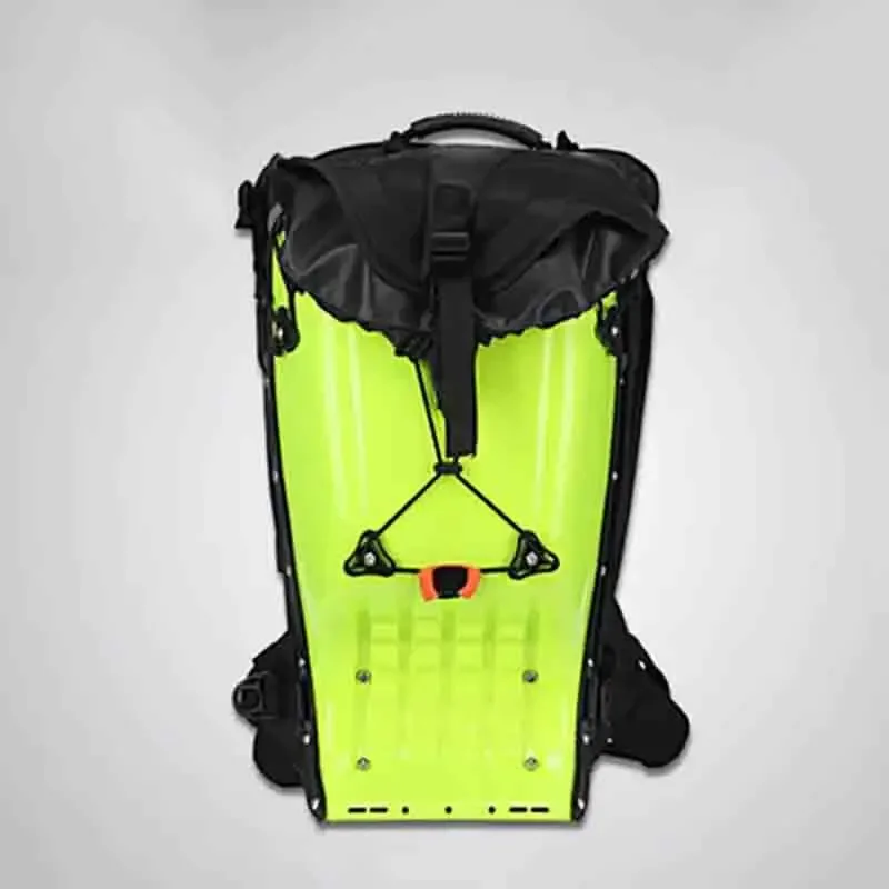sac à dos rigide 25l pour moto, sacoche de réservoir abs étanche pour motocross/moto de course, protection antichute