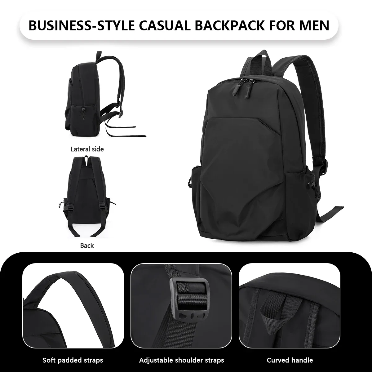 mini sac à dos léger pour les voyages pour garçons, sac polyvalent de randonnée et d'alpinisme en plein air, petit sac à dos, petit sac d'école décontracté, classe d'étudiant, pêche, conférence de voyage