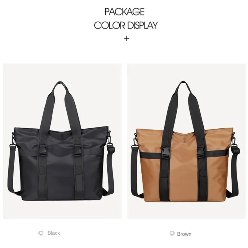 sac fourre-tout personnalisé avec logo pour hommes, sac à main à bandoulière simple, sac à bandoulière carré, sac de week-end, logo imprimé, nom d'image