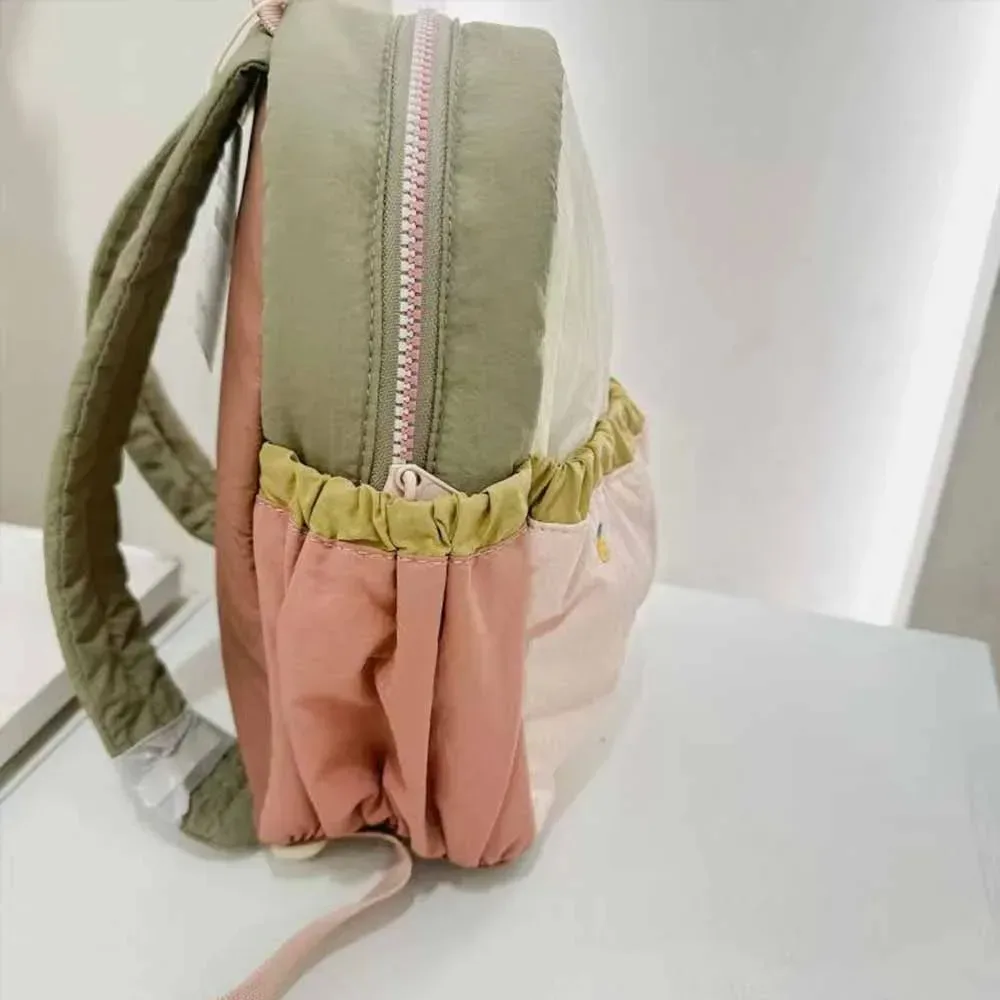 sac à dos de maternelle personnalisé avec broderie de pomme pour enfants, mini sac de voyage léger et mignon à la mode pour bébé personnalisé