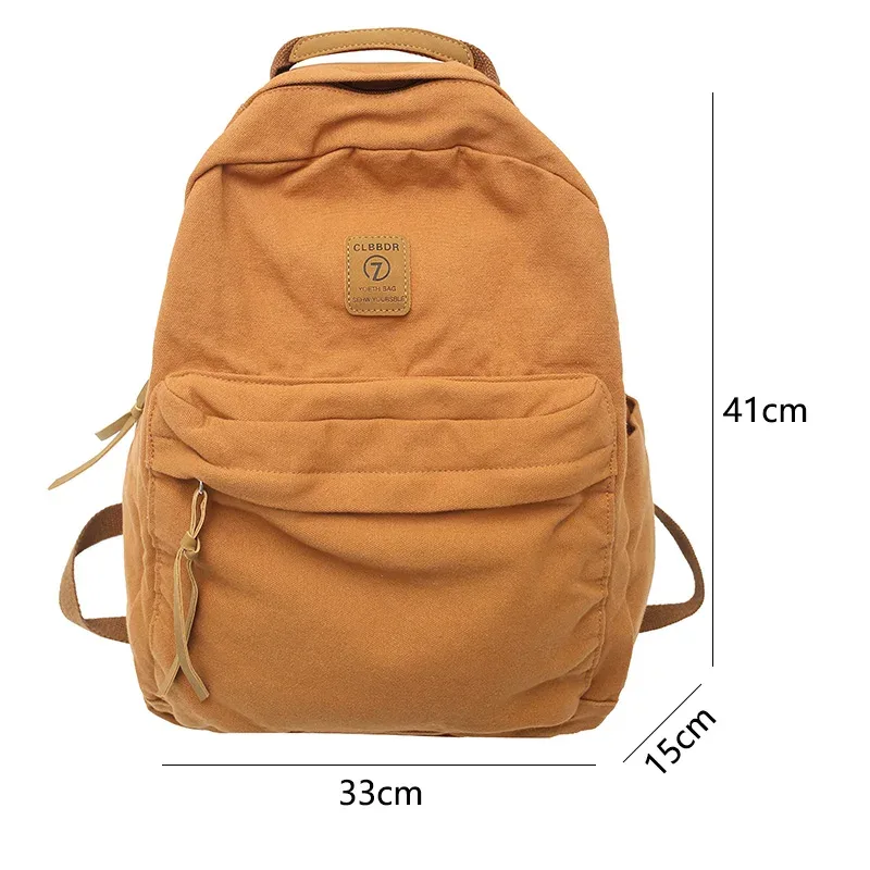 fille sac d'école nouvelle mode étudiant vintage femmes sac à dos toile femme pochette d'ordinateur voyage kawaii dames sac à dos
