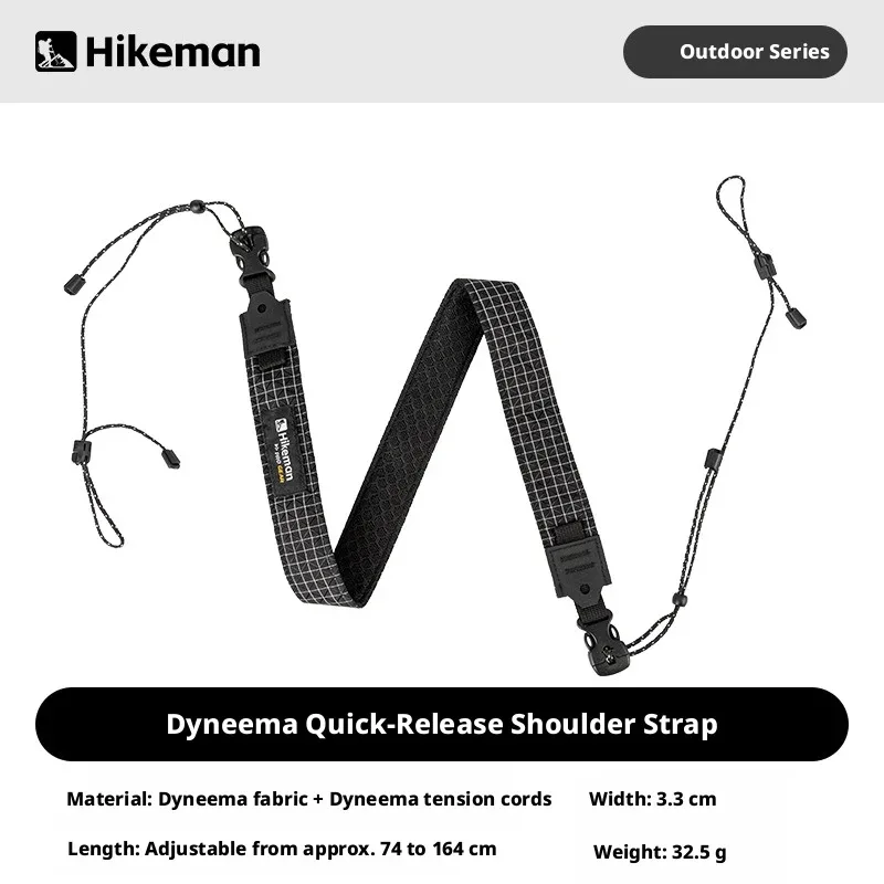 sangle d'épaule pour sac à dos de camping hikeman en dyneema, légère, réglable, sangle de sac bandoulière à dégagement rapide