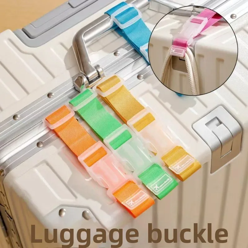 sangle de bagage réglable avec crochet pour valise de voyage, ceinture de fixation durable pour bagage à main et coffre
