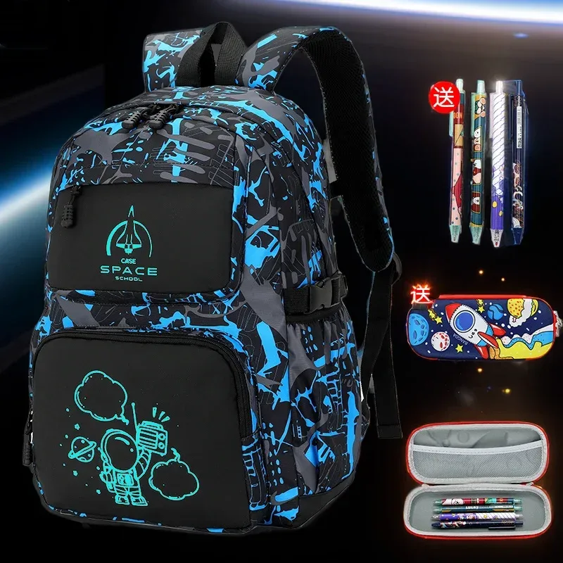 sac à dos scolaire léger et imperméable pour garçons, grande capacité, idéal pour les élèves de la 3ème à la 6ème année, sac de voyage décontracté à bandoulière pour étudiants