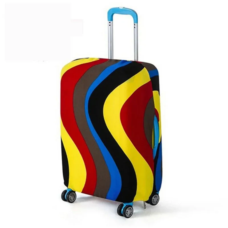 juste de valise en forme de coeur d'amour à géométrie haute élastique, housse anti-poussière, accessoires essentiels, mode, 18-32 pouces
