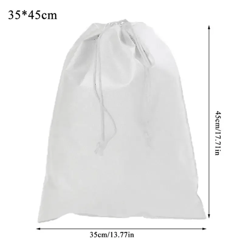 sac à chaussures de voyage portable anti-poussière avec cordon de serrage, organisateurs de pochettes, sacs de rangement de chaussures non tissés pour chaussures de sport et bottes