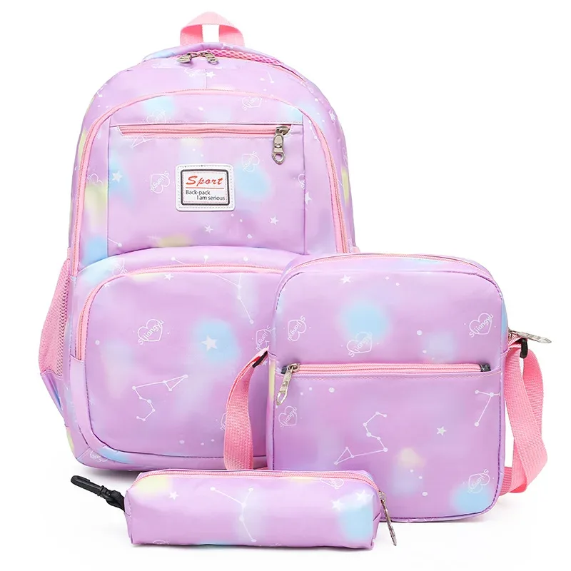 sacs à dos à une épaule pour hommes et femmes, sacs de lycée pour hommes, grands sacs de voyage pour étudiants, sr mochila, ensemble de 3 pièces, 2020