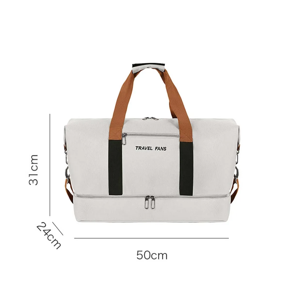 nouveau sac de voyage explore 900d, sac de voyage de grande capacité, fourre-tout en tissu oxford, peut être réglé, boîte de chariot, sac de rangement 37l