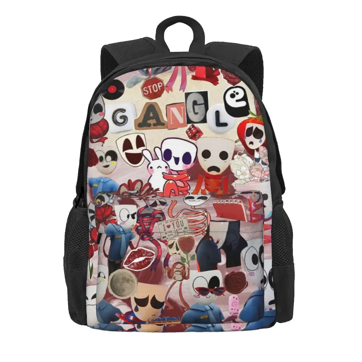 kinger the amazing digital circus sac à dos pour étudiants, garçons et filles, sac d'école pour enfants, sacs à bandoulière pour ordinateur portable pour hommes et femmes