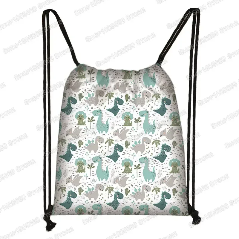 sac à dos en toile à cordon de serrage pour enfants, sac de voyage pour adolescents, garçons et filles