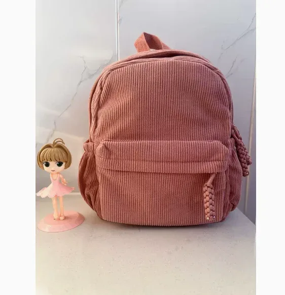 mini sac à dos personnalisé pour enfants – petit sac pour tout-petits avec nom personnalisé, sac à dos préscolaire en velours côtelé, cadeau pour bébé pour garçons et filles
