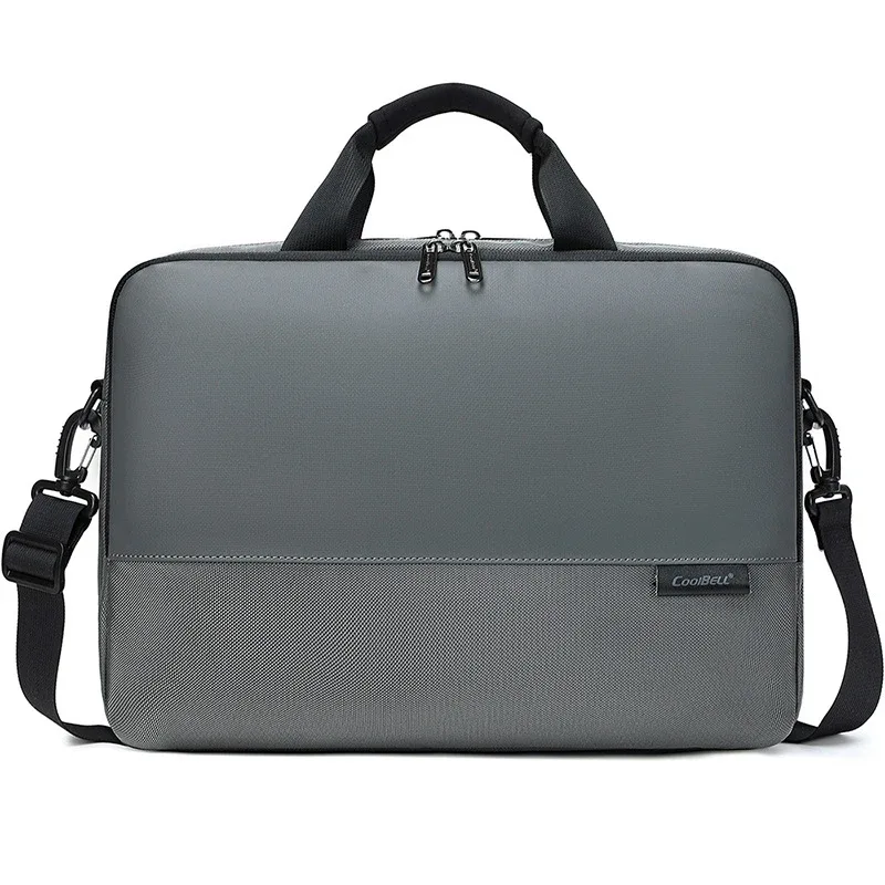 porte-documents portable léger haut de gamme personnalisé avec logo sac à bandoulière pour ordinateur portable 15 pouces sac officiel pour hommes nom imprimé en gros