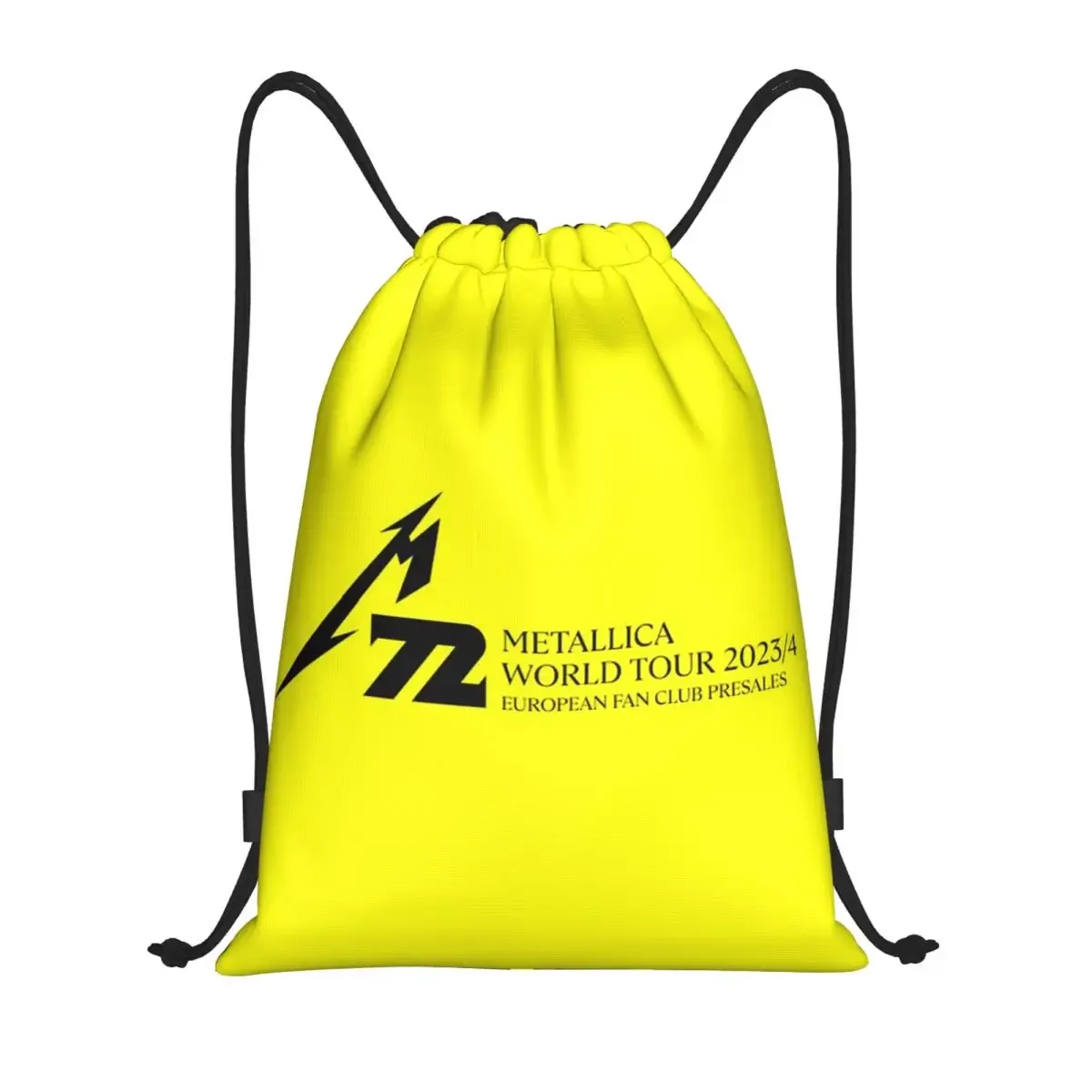 metallicas m72 word tour backpacks sacs à cordon multifonctions sacs de sport sacs à livres pour étudiants en voyage