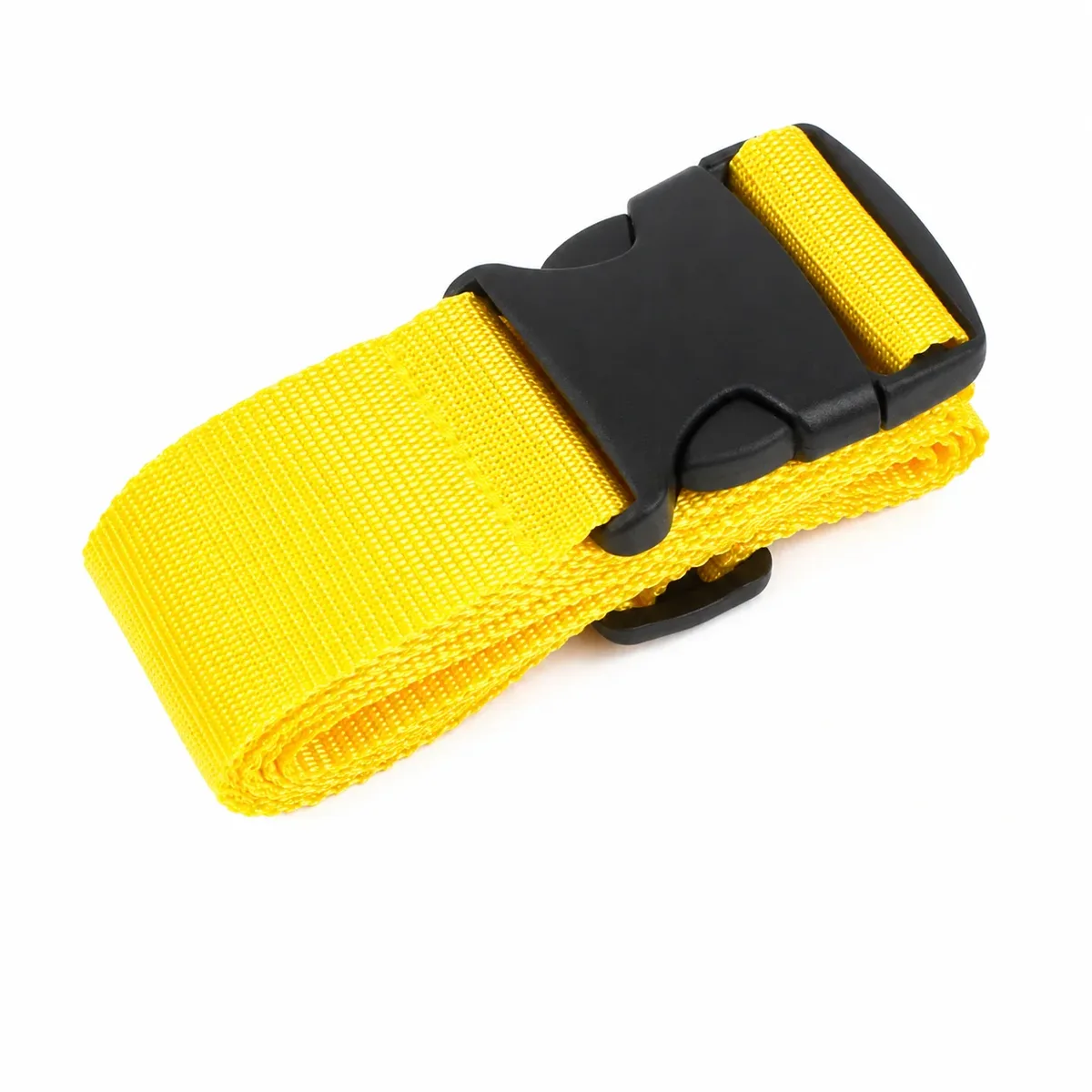 1 sangle de bagage en nylon réglable avec boucles pour valise, ceinture de transport, accessoires de voyage, sangle de fixation pour valise