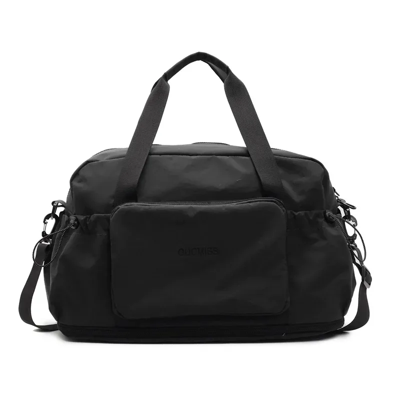sac de voyage pliable à grande capacité pour les courts séjours, bagage d'affaires, sac de rangement à bandoulière, sac de sport en tissu oxford