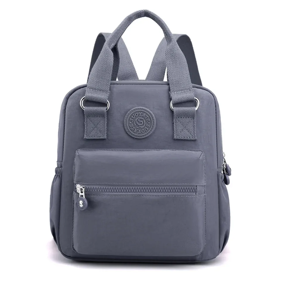 sac à dos antivol pour femme, tissu durable, sac d'école en nylon, style azole, sac à dos scolaire pour filles, sac à dos de voyage féminin, nouvelle mode