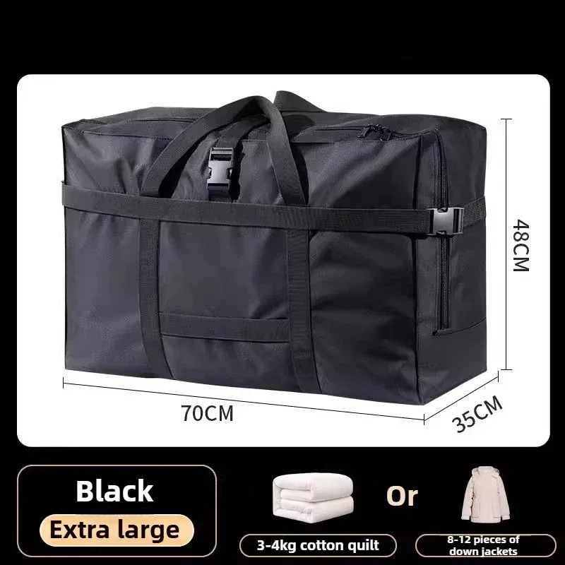 sacs de voyage extra-larges pliables en oxford, sacs de déménagement, bagages de soute pour avion, sacs de rangement imperméables et résistants à l'eau, très robustes