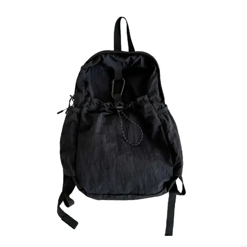 q1qa drawstring backpack pack pack for college student travel school pack