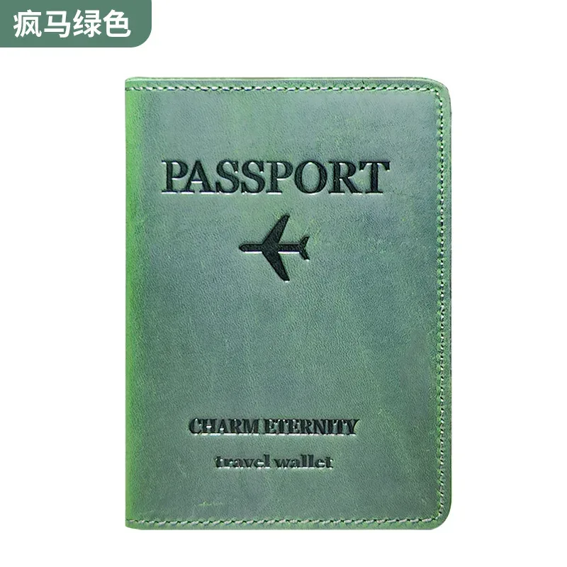 porte-passeport de voyage pour femmes et hommes, étui de voyage pour passeport, pochette fine en cuir, housse de passeport, portefeuille de voyage
