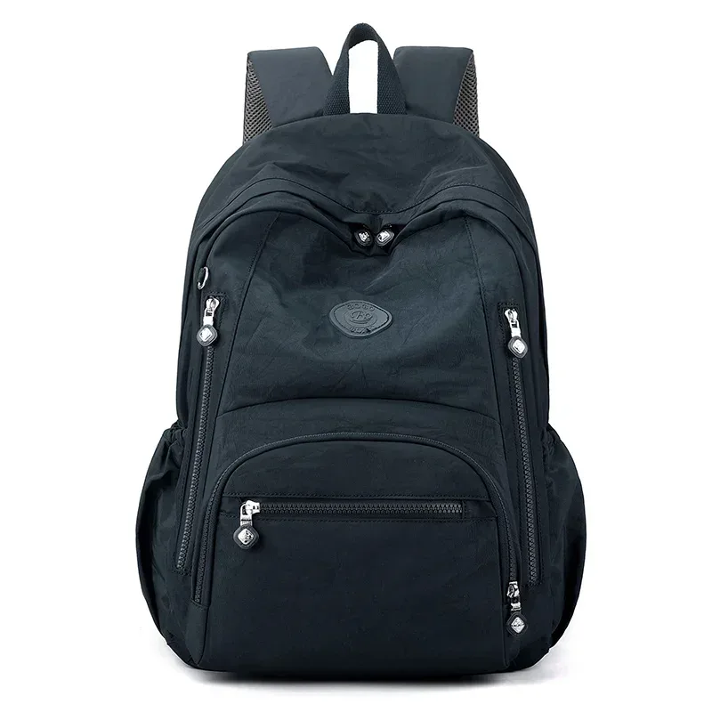 sac à dos de voyage pour femmes de grande capacité, multi-poches, étanche, sac d'école universitaire, sac transparent, sac à dos pour ordinateur portable pour femmes