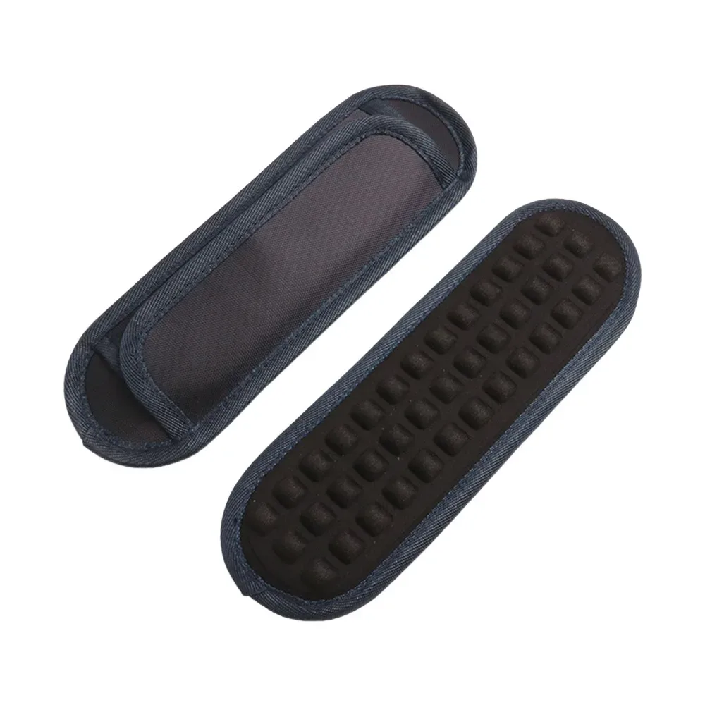 1 pièce de remplacement de coussinet d'épaule en nylon antidérapant et respirant, amovible, pour bandoulière de sac à dos et sacoche d'ordinateur portable