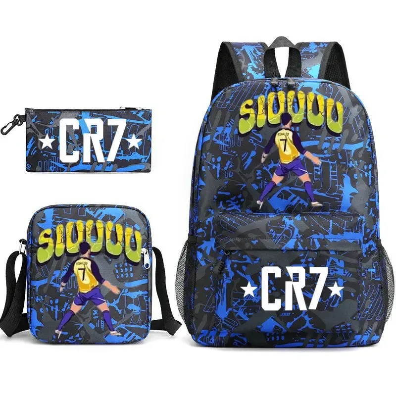 sac à dos de sport cr7 pour femmes et hommes, sacs à dos de voyage de qualité, sacs à livres, mochilas, sac à dos d'école pour étudiants