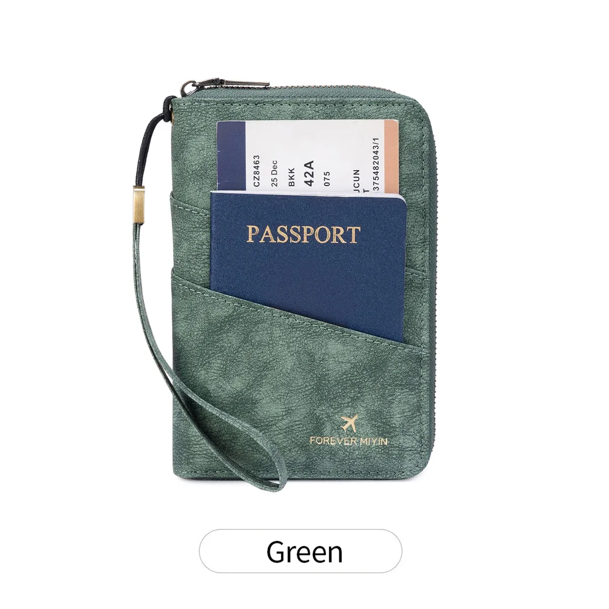 portefeuille de voyage, porte-cartes de crédit, organiseur de passeport, porte-espèces, sac à documents, sac à main multifonction, pochette de voyage, sac de rangement