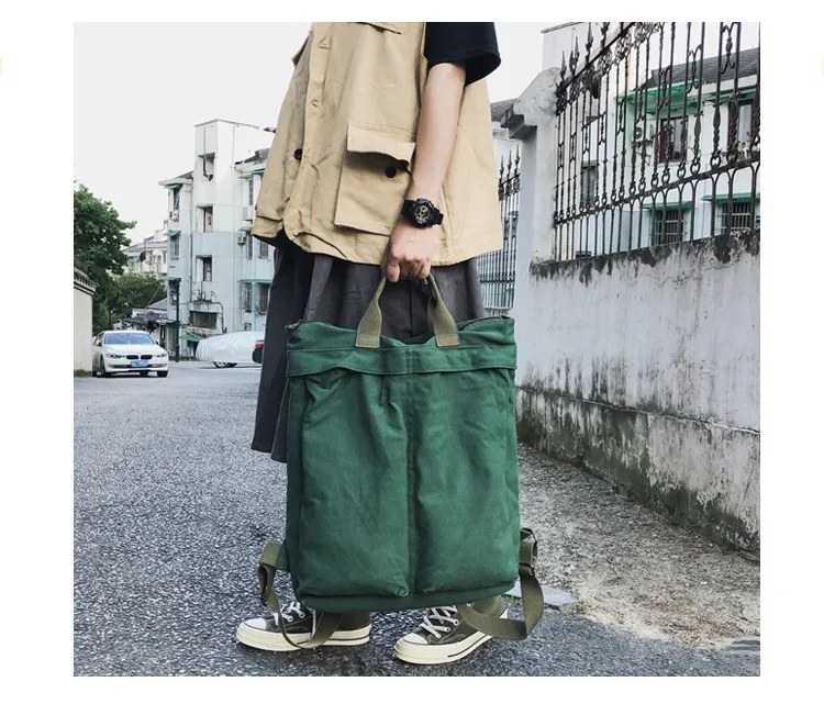 sac à dos en toile pour hommes et femmes, sac d'école grande capacité pour étudiants, sac à dos tendance pour ordinateur portable, sac à dos de voyage et de plein air pour le printemps