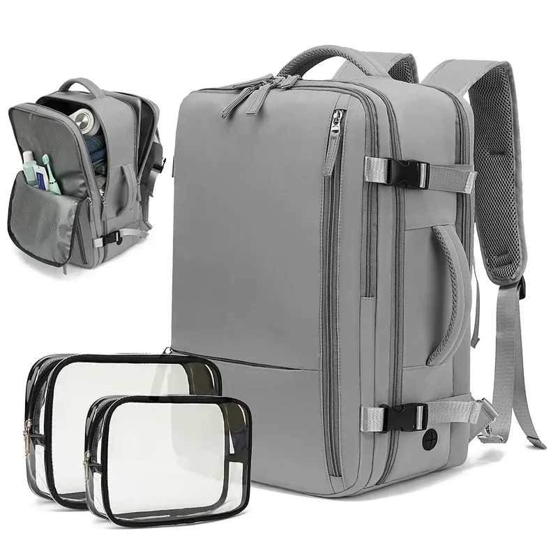 sac à dos pour ordinateur portable de 15 pouces, sac à dos de voyage, adapté aux hommes et aux femmes, sac à dos de grande capacité, sac à main pour effets personnels