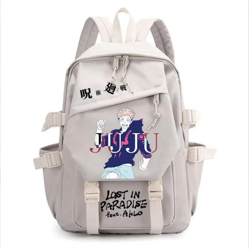 sac à dos anime jujutsu kaimmense pour hommes et femmes, cartable pour adolescents, sacs pour ordinateur portable gojo satoru, cartable d'extérieur à la mode