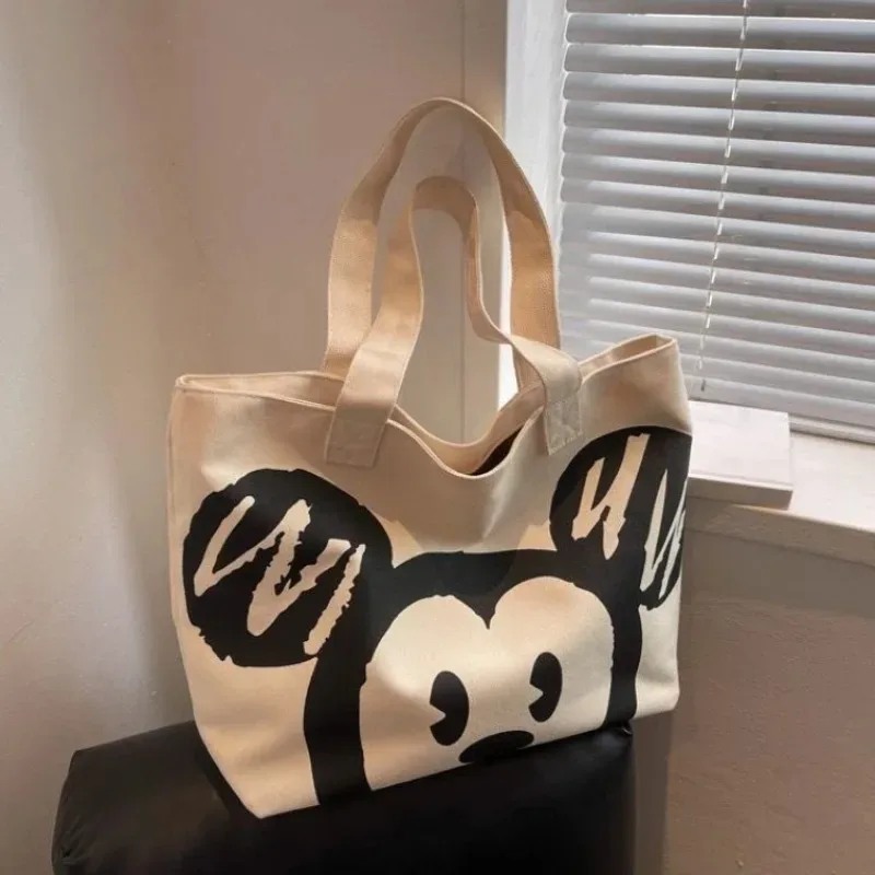 sacs à main en toile mickey de haute qualité, différents styles, grande capacité, sac à bandoulière, sac à main tendance pour femmes, sac de shopping