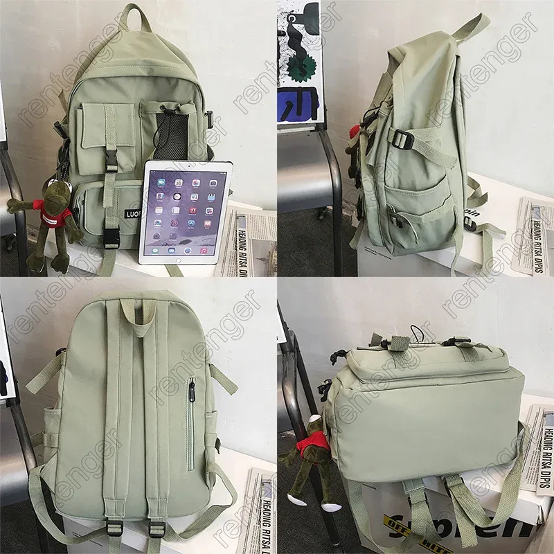 sac à dos multifonctionnel pour ordinateur portable adolescent, sac d'école en toile cool pour femmes, sacs à dos d'étudiant de haute qualité, cartable à la mode pour garçons et filles