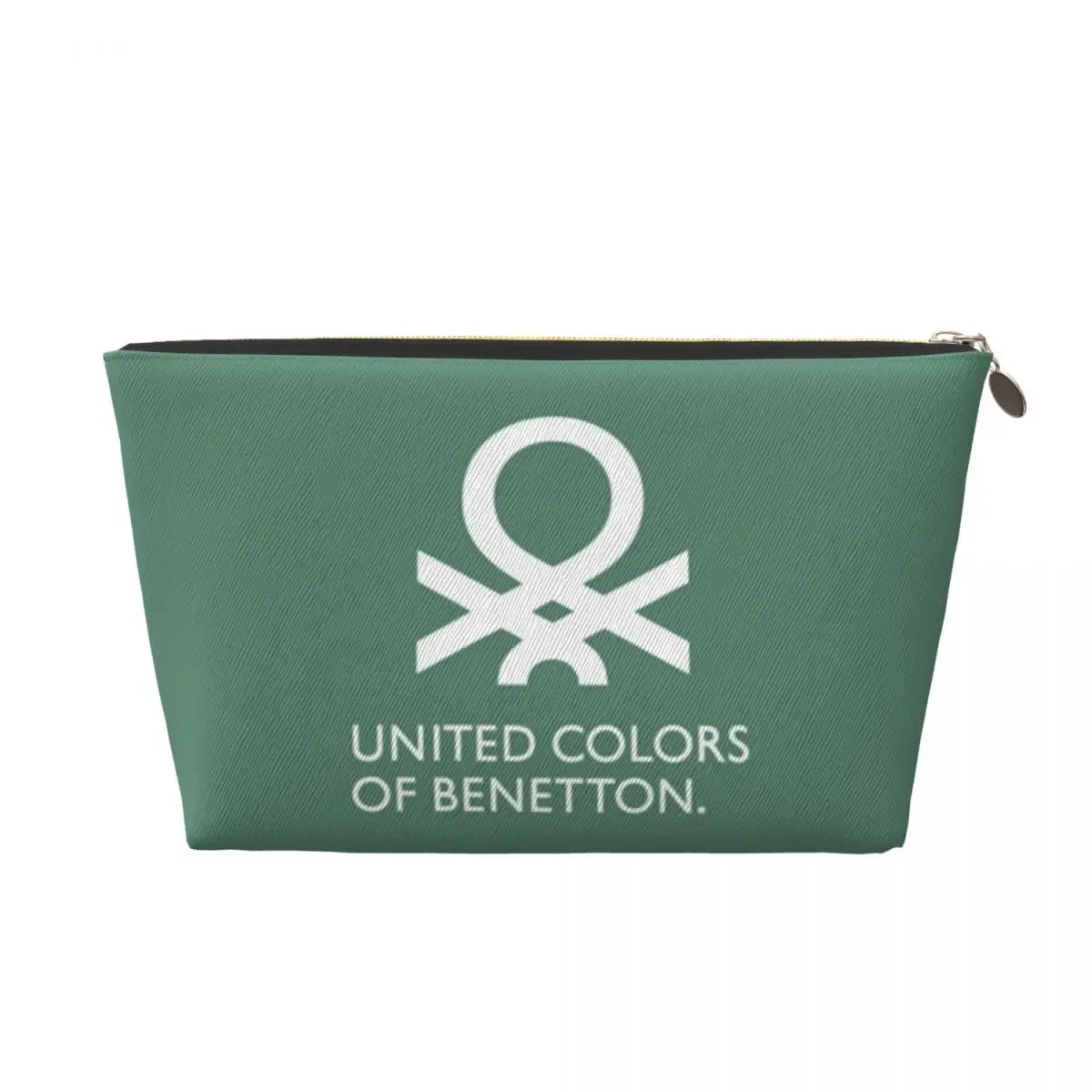 sacs à cosmétiques pour femmes, couleurs unies de benetton, pochette de rangement de maquillage de voyage, boîte de rangement de toilette, kit dopp
