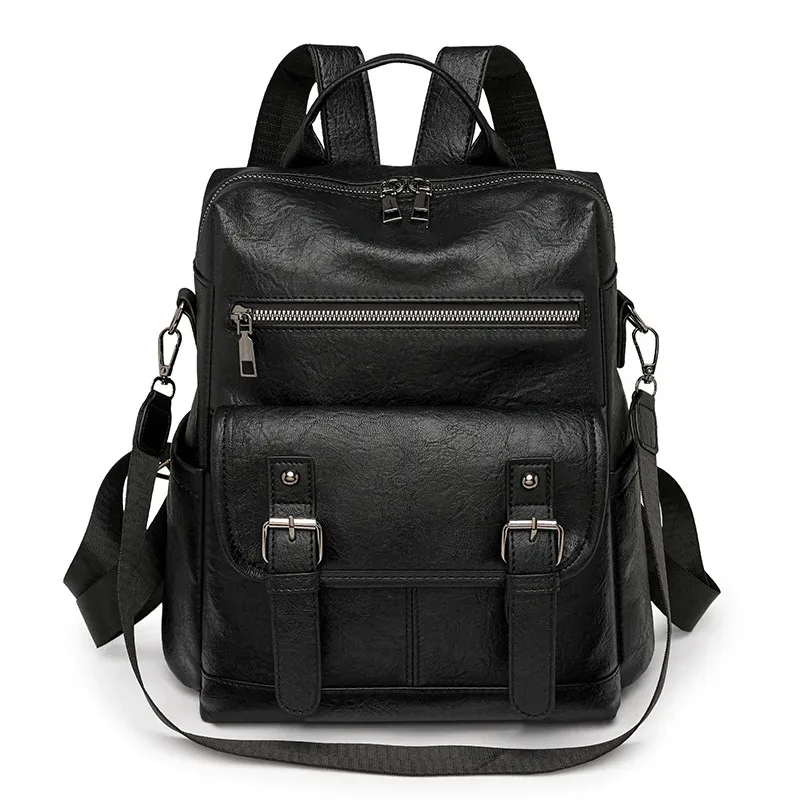 nouveauté vente chaude femmes sac à dos sac à main en cuir dames pu sac à dos design de mode sac à dos voyage sacs à dos sac à bandoulière