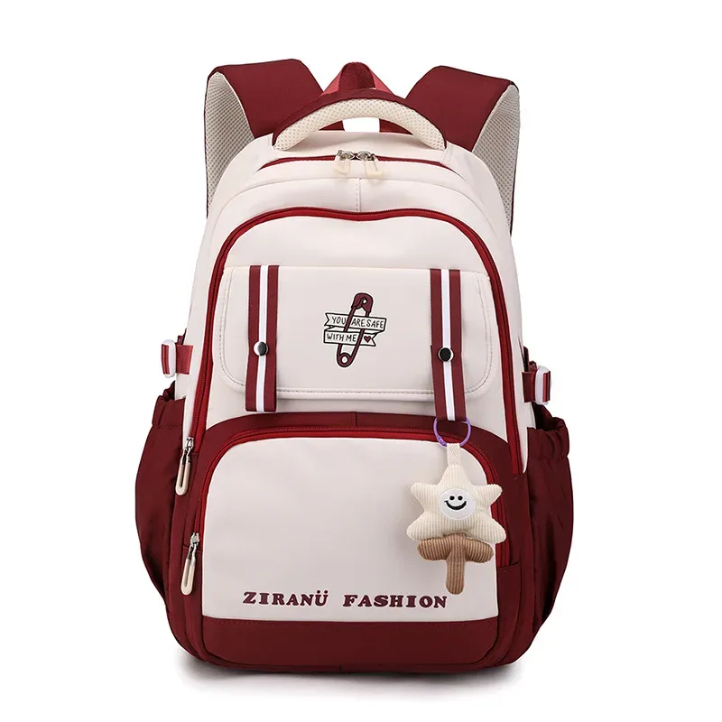 pendentif crème glacée école primaire sac à dos 1-6 grade mignon coloré sacs d'école pour les filles étanche grande capacité cartables sac
