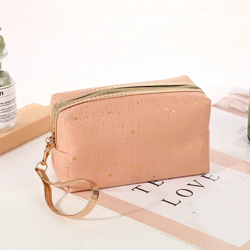 trousse de toilette solide et étanche pour femme, trousse à cosmétiques, poudres de maquillage, accessoires de la raq de la mode, kit de lavage