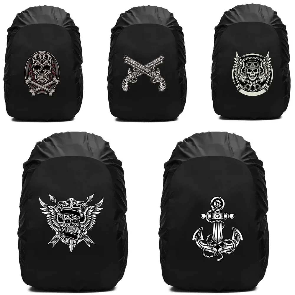 Juste de pluie pour sac à dos, housse anti-poussière pour sac à dos extérieur, housse anti-pluie pour camping, randonnée, escalade, 20-70L