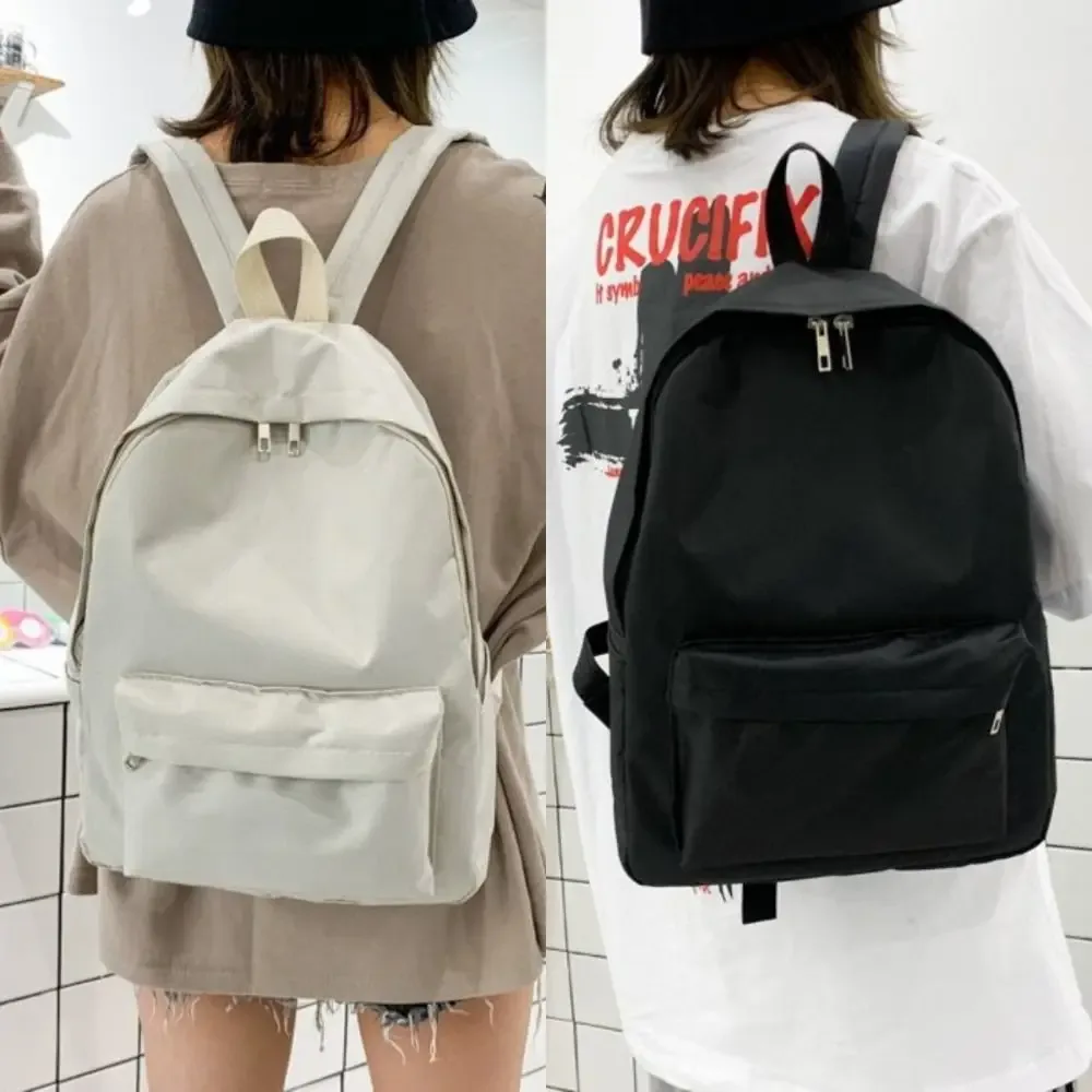 Sac à dos décontracté uni, tendance, grande capacité, pour l'école, les voyages et les livres, pour adolescents