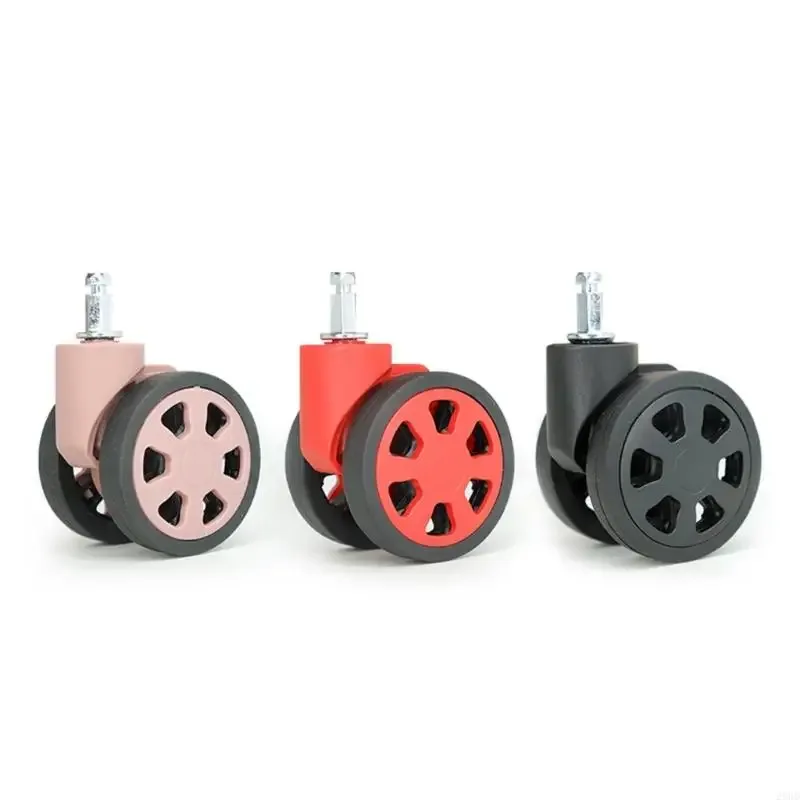 Roues remplacement élégantes durables 28 gd 1 paire pour le chariot valise en douceur