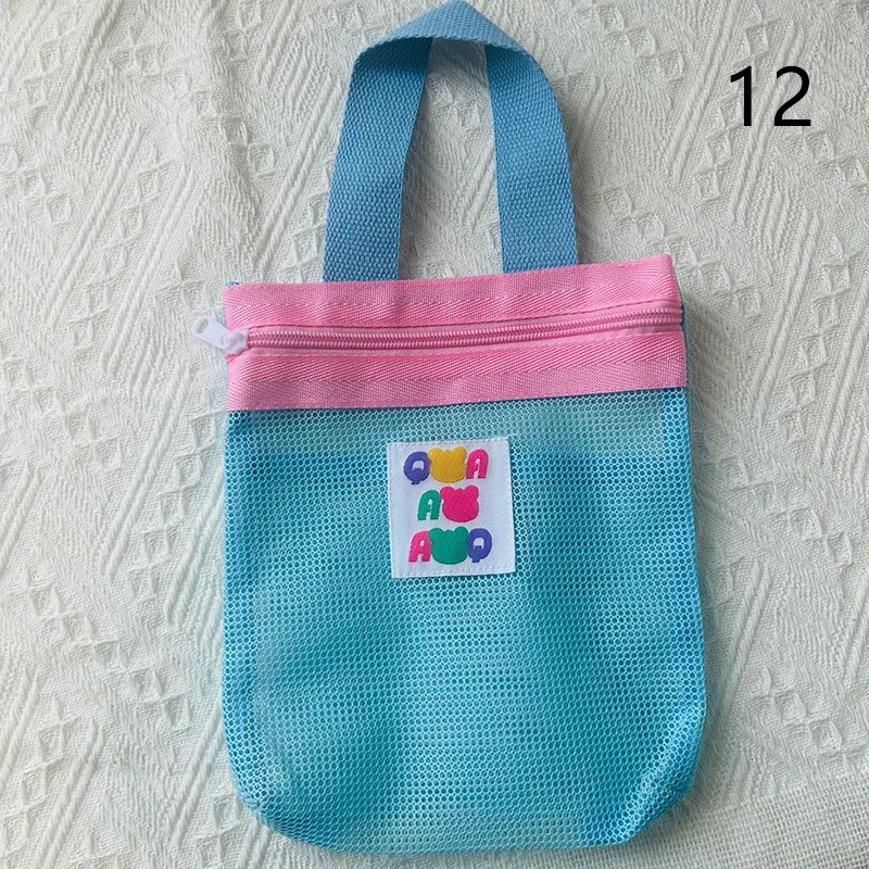 pochette de rangement en maille de nylon avec cordon de serrage, 1 pièce, pochette de voyage et d'activités de plein air polyvalente pour produits numériques, trousse de maquillage
